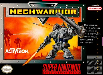 MechWarrior (USA) box cover front